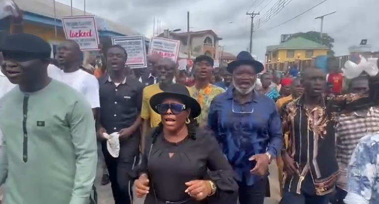 Ex-LG Bosses Defy Police Order, Stage Protests In Rivers