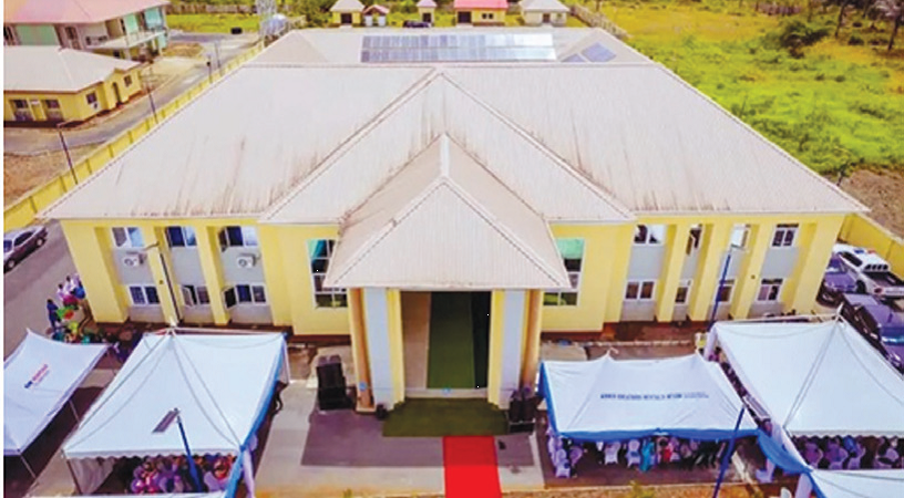 Aerial view of the College of Nursing Sciences, Onicha-Uku (Satellite Campus).
