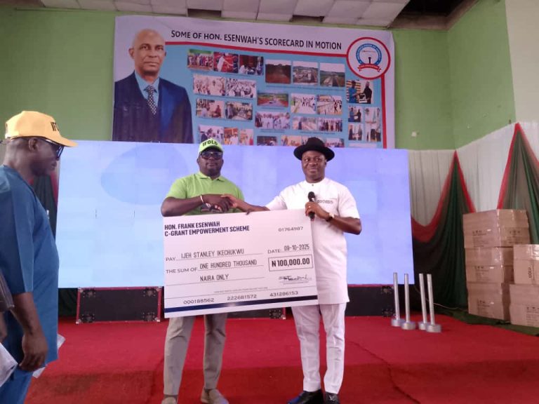 Esenwah Disburses ₦35.5m Grant To Constituents