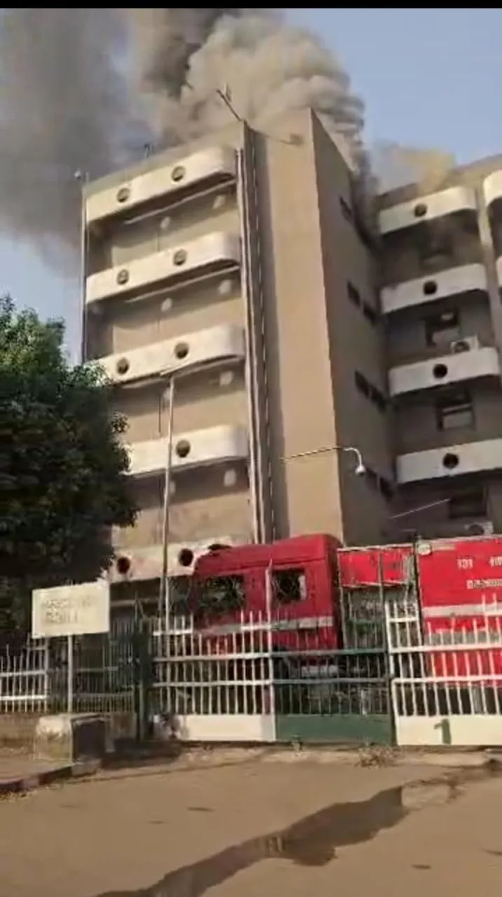 Breaking:  Fire Outbreak At Federal Secretariat Abuja